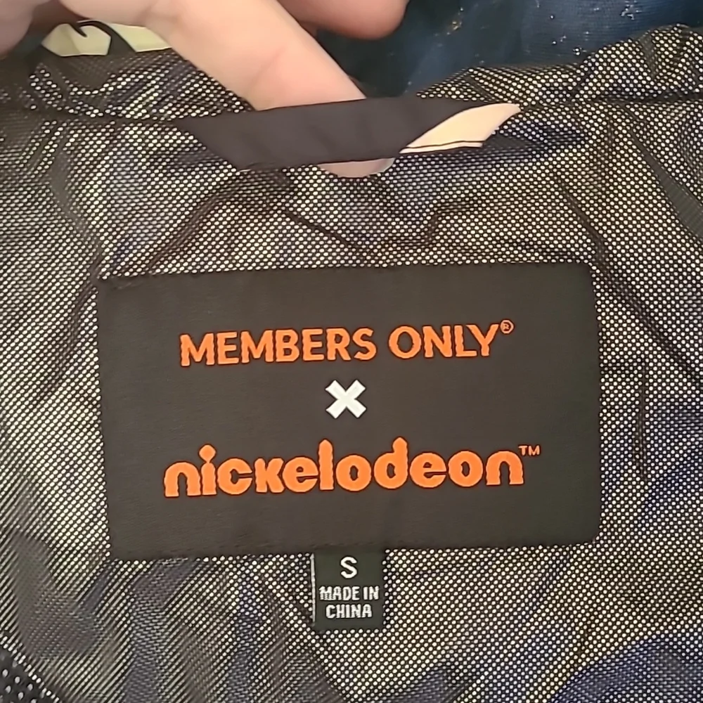 Members Only x Nickelodeon [+ Dolls Kill] Unisex 90s Cartoons Windbreaker Jacket - Picture 15 of 17